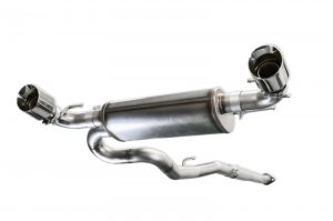 Subaru BRZ Performance Exhaust - JBA - Cat Back, Dual Exit, 304SS, 2-1/2in, 4in Tips - `13-`20