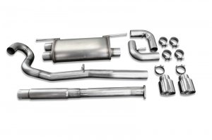 Subaru BRZ Performance Exhaust - JBA - Cat Back, Dual Exit, 304SS, 2-1/2in, 4in Tips - `13-`20