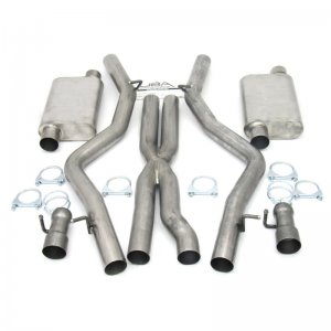 Dodge Challenger SRT8 Performance Exhaust - Dual Rear Exit - JBA - Cat Back 409SS - `08-`14