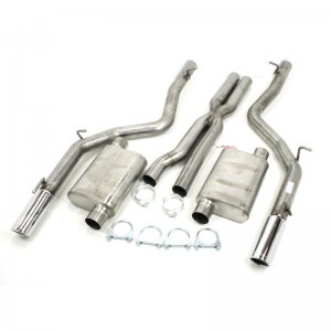 Chrysler 300C SRT8 Performance Exhaust - Dual Rear Exit - JBA - Cat Back - `12-`14