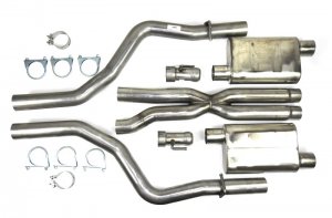 Dodge Challenger SRT8 Performance Exhaust - Dual Exit - JBA - Cat Back - `15-`20