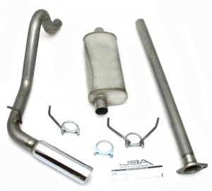 Toyota Tacoma Performance Exhaust - Pass Side Single Exit - JBA - Cat Back - `05-`12