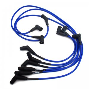 Ford Mustang Ignition Wires - JBA - JBA PowerCables - Blue - `01-`04