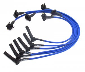 Ford Mustang Ignition Wires - JBA - JBA PowerCables - Blue - `05-`10