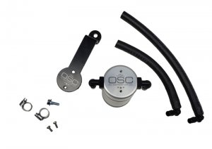 Toyota Tacoma Oil Separator - Driver Side - J&L - 3.0 - Clear Anodized - `16-`23