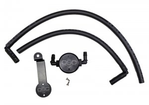 Toyota Tacoma Oil Separator - Driver Side - J&L - J&L 3.0 - Black Anodized - `05-`15