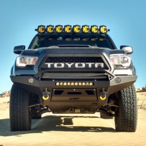 Toyota Tacoma LED Light Bar - Overhead - KC HiLiTES - Pro6 Gravity LED 50in 8-Light - `05-`17