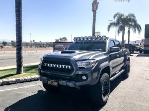 Toyota Tacoma LED Light Bar - Overhead - KC HiLiTES - Pro6 Gravity LED 50in 8-Light - `05-`17