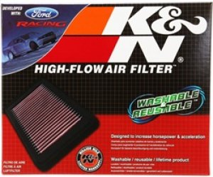 Ford Mustang Performance Air Intake - K&N Engineering - Drop In - `11-`14