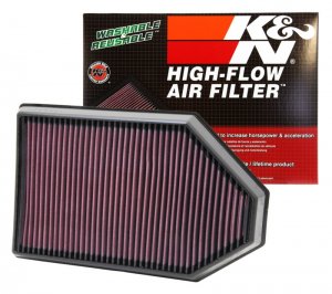 Dodge Challenger Performance Air Intake - K&N Engineering - Drop-In Replacement High-Flow - 2011