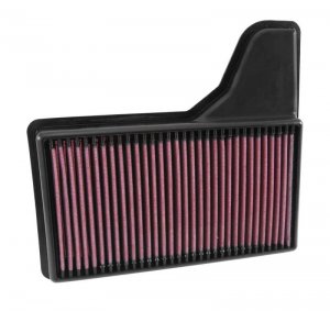 Ford Mustang Performance Air Intake - K&N Engineering - Drop in Air Filter - `15-`18