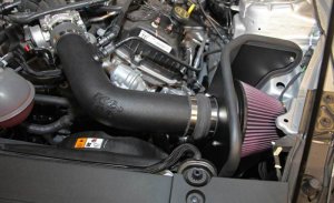 Ford Mustang Performance Air Intake - K&N Engineering - F/I Performance Intake Kit - `15-`17
