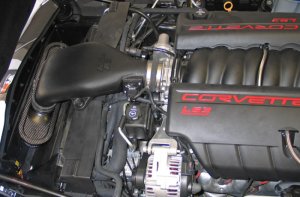 Chevrolet Corvette Performance Air Intake - K&N Engineering - AirCharger 63-3073 - `08-`09