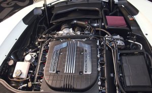 Chevrolet Corvette Z06 Performance Air Intake - K&N Engineering - Aircharger - `15-`16