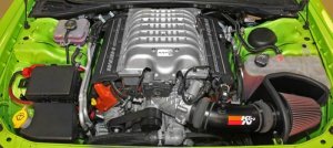 Dodge Charger Performance Air Intake - K&N Engineering - Typhoon Short Ram - `15-`16