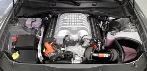 Dodge Challenger Hellcat Performance Air Intake - K&N Engineering - Typhoon - `17-`19
