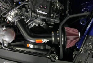 Ford Mustang Performance Air Intake - K&N Engineering - Typhoon - `15-`17