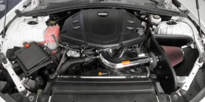 Chevrolet Camaro Performance Air Intake - K&N Engineering - Typhoon Short Ram - Silver - `16-`20