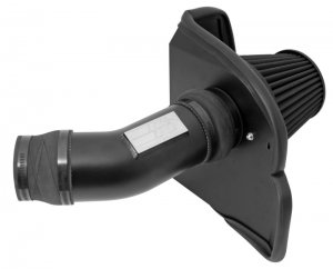 Dodge Challenger Performance Air Intake - K&N Engineering - Blackhawk - Black - `11-`13