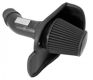 Dodge Challenger Performance Air Intake - K&N Engineering - Blackhawk - Black - `11-`13