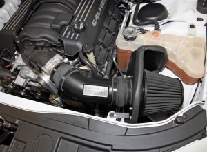 Dodge Challenger Performance Air Intake - K&N Engineering - Blackhawk - Black - `11-`13