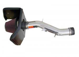 Toyota Tacoma Performance Air Intake - K&N Engineering - 77 Metal, High Flow, Mandrel-bent Aluminum Tube - `05-`11