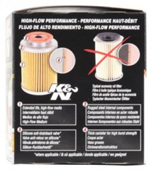 Mitsubishi Lancer Oil Filter - K&N Engineering - Wrench-Off - `03-`07