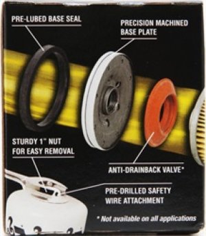 Mitsubishi Lancer Oil Filter - K&N Engineering - Wrench-Off - `03-`07