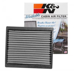 Ford Mustang Cabin Air Filter - K&N Engineering - Washable/Reusable - `05-`14