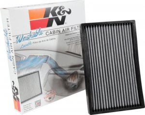 Chevrolet Corvette Z06 Cabin Air Filter - K&N Engineering - Washable - `05-`18