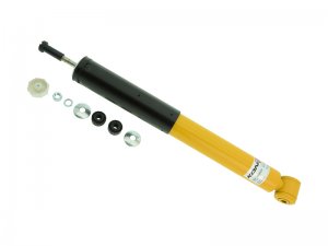 Ford Mustang Shock Absorber - Rear - KONI - 8241 Series, externally rebound adjustable twin-tube low pressure gas - Yellow - `05-`09