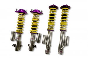 Subaru Impreza Coilover Kit - KW - KW Clubsport - Adjustable Rebound / Compression with Aluminum Top Mounts - `05 - `07