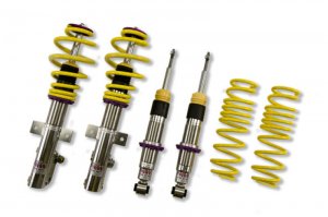 Mitsubishi Lancer Suspension Lift Kit - KW - V2 Coilover Kit with TVR-A (Twin Valve Rebound - Adjustable) - `08-`17