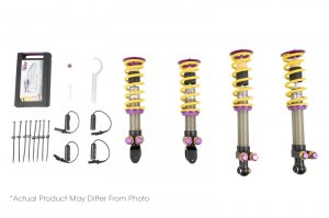 Chevrolet Corvette C8 Stingray Coilover Suspension Kit - KW - V5, 4-Way Adjustable, Low & High-Speed Compression & Rebound Control - 2020