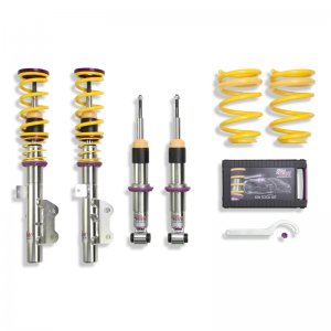 Chevrolet Camaro V6 Coilover Suspension Kit - KW - V3 with Adjustable Rebound and Compression - `12-`15