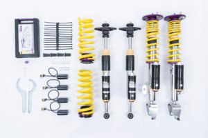 Dodge Challenger SRT Hellcat Coilover Suspension Kit - KW - V4 - 2015
