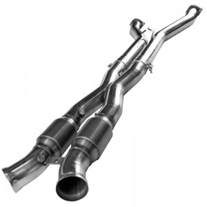 Chevrolet Corvette C5 Performance Exhaust - Kooks Headers - Stainless Long Tube Headers with GREEN Catted X-Pipe - `01-`04