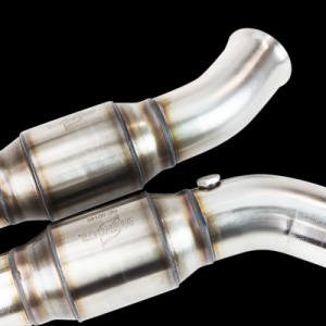 Chevrolet Corvette C6 Performance Exhaust - Kooks Headers - X-Pipe GREEN Catted Stainless - `09-`13