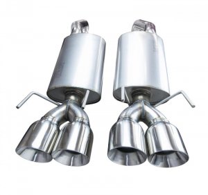 Chevrolet Corvette C6 Performance Exhaust - Kooks Headers - Axle Back - Polished - `05-`08