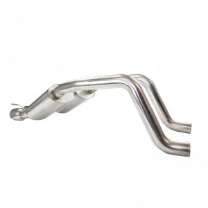 Chevrolet Corvette C6 Performance Exhaust - Rear - Kooks Headers - Axle Back - Polished - `09-`13