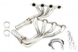 Chevrolet Corvette C6 Performance Exhaust - Kooks Headers - Stainless Steel Long Tube Headers + GREEN Catted X-Pipe - `05-`08