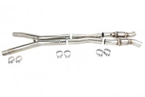 Chevrolet Corvette C6 Performance Exhaust - Kooks Headers - Stainless Steel Long Tube Headers + GREEN Catted X-Pipe - `05-`08