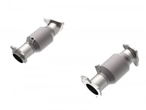 Chevrolet Corvette C8 Stingray Performance Exhaust - Kooks Headers - Super Street Ultra-GREEN Catted Connection Pipes - 2020