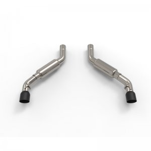 Chevrolet Camaro SS Performance Exhaust - Kooks Headers - 3in Axle Back with Kooks Round Race Mufflers and Dual Black Tips - Black - `16-`24