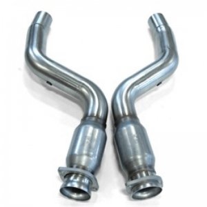 Dodge Challenger SRT8 Performance Exhaust - Kooks Headers - GREEN Catted Stainless Steel Connection Pipes - `08-`23