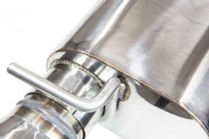 Dodge Charger SRT8 Performance Exhaust - Kooks Headers - X-Pipe with Polished Kooks Mufflers - `06-`10