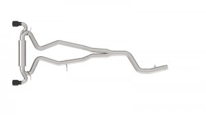 Toyota Supra Performance Exhaust - Kooks Headers - Catback SS 3-1/2in x 3in - Black - 2020