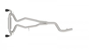 Toyota Supra Performance Exhaust - Kooks Headers - Catback SS 3-1/2in x 3in - Black - 2020