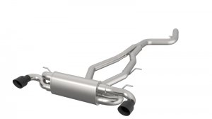 Toyota Supra Performance Exhaust - Kooks Headers - Catback SS 3-1/2in x 3in - Black - 2020