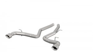Toyota Supra Performance Exhaust - Rear - Kooks Headers - Axle Back, Muffler Delete - Polished - 2020